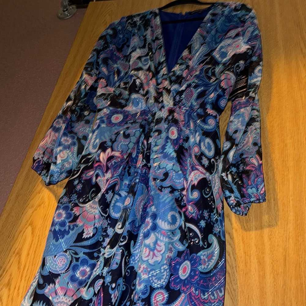 New with tags Boston Proper Long Dress size 12 - Picture 8 of 11